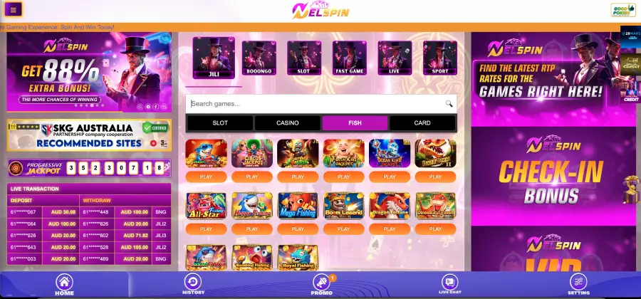Nelspin app mobile interface with home-screen shortcut option Nelspin app mobile interface with home-screen shortcut option